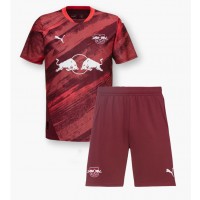 Maglie da calcio RB Leipzig Antonio Nusa #7 Seconda Maglia Bambino 2024-25 Manica Corta (+ Pantaloni corti)